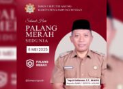Kepala SMKN 1 Seputih Agung, Teguh Setiawan:  Hari ini kita mengenang semangat kemanusiaan tanpa batas