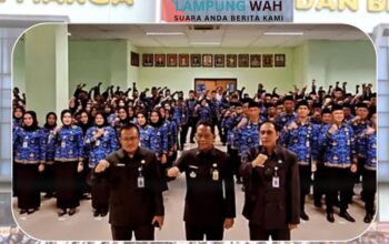 Wah 300 Orang Lebih Tenaga Honorer di Dinas BMBK Provinsi Lampung Dilantik PPPK