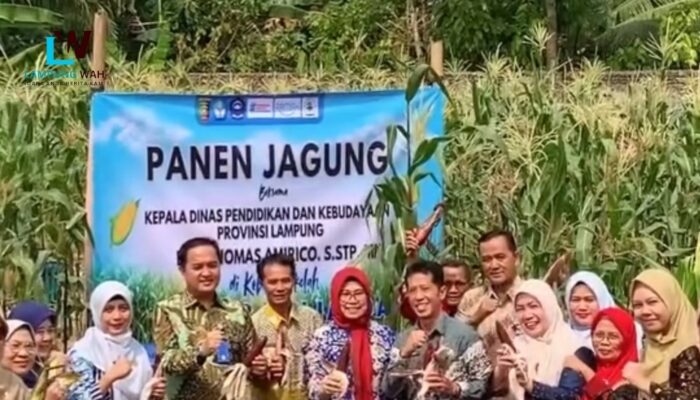 Disdikbud Lampung Apresiasi Proyek Pertanian SMAN 2 Kalianda