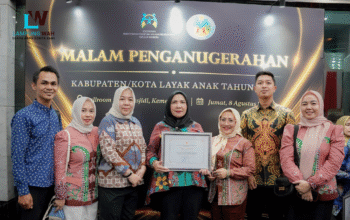 Pemerintah Kota Bandar Lampung Raih KLA 2025 Kategori Nindya