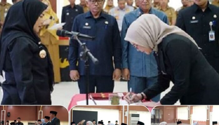 Walikota Bandar Lampung Lantik 7 Pejabat Pimpinan Tinggi Pratama