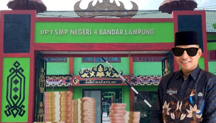 DUGAAN KORUPSI DANA BOS di SMPN 4 BANDAR LAMPUNG