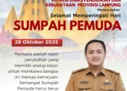 Kadisdikbud Lampung Ajak Pemuda Perkuat Semangat Persatuan di Hari Sumpah Pemuda