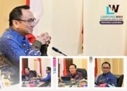 Plt. Kepala BPKAD Provinsi Lampung Hadiri Rakor Pelaksanaan dan Pertanggungjawaban Keuangan Daerah