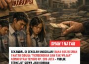 SKANDAL DI SEKOLAH UNGGULAN! Dana BOS SMAN 1 Natar Diduga “Membengkak Tak Wajar”, Administrasi Tembus Rp 289 Juta — Publik Terkejut, Siswa Jadi Korban?