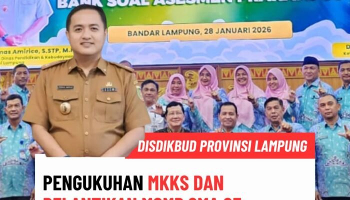 Pengukuhan MKKS dan Pelantikan MGMP SMA Se-Provinsi Lampung Digelar di UTI
