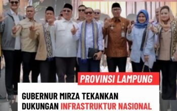 Gubernur Mirza Tekankan Dukungan Infrastruktur Nasional untuk Hilirisasi Pangan Lampung