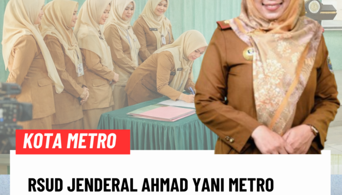 RSUD Jenderal Ahmad Yani Metro Laksanakan Penandatanganan Perjanjian Kinerja PPPK Paruh Waktu