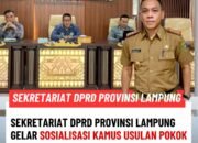 Sekretariat DPRD Provinsi Lampung Gelar Sosialisasi Kamus Usulan Pokok Pikiran DPRD terhadap RKPD 2027