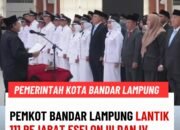 Pemkot Bandar Lampung Lantik 111 Pejabat Eselon III dan IV
