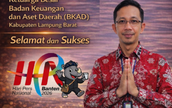 HPN 2026, BKAD Lampung Barat Harapkan Sinergi Pers dan Pemerintah untuk Tata Kelola Keuangan yang Baik