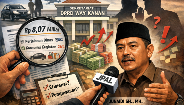Anggaran Operasional DPRD Way Kanan 2026 Disorot, JPAL Dorong Pengawasan Publik Demi Cegah Pemborosan