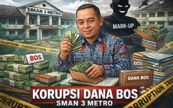 DUGAAN MARK-UP DANA BOS SMAN 3 METRO MENGUAT  Potensi Selisih Hampir Rp 188 Juta, Jaringan Pemerhati Pendidikan Lampung Desak Audit Terbuka