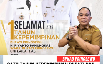 Satu Tahun Kepemimpinan Bupati dan Wakil Bupati Pringsewu: Pelayanan Publik Meningkat, Reformasi Pengelolaan Keuangan Diperkuat
