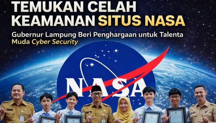 Empat Siswa SMKN 1 Liwa Temukan Celah Keamanan Situs NASA,   Disdikbud Lampung Beri Penghargaan