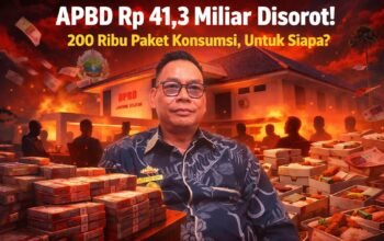 APBD Rp 41,3 Miliar Sekretariat DPRD Lampung Selatan Disorot: Pola Anggaran “Dihabiskan”, Konsumsi Tembus 200 Ribu Paket